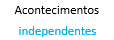 Acontecimentos independentes