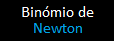 Bin�mio Newton